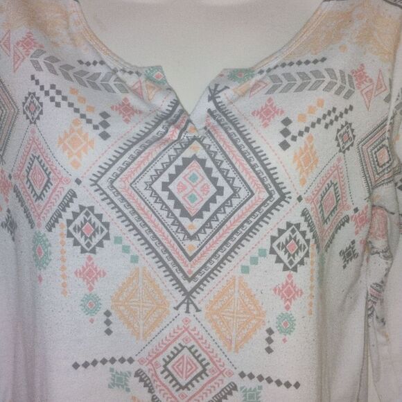 DNA Couture White and Pink Blouse Elegant Top - Picture 5 of 14